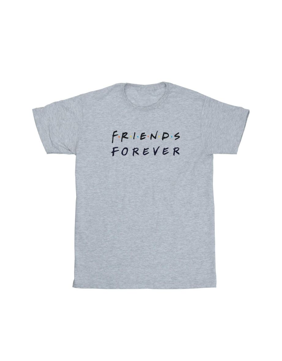 Friends Mens Forever Logo T-Shirt - Sports Grey - 1