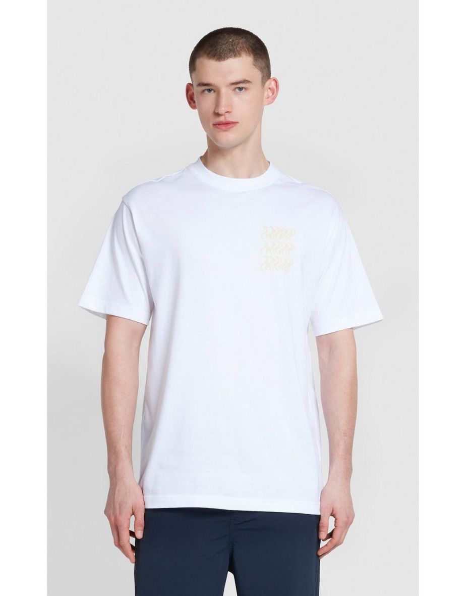 Blond Graphic T-shirt White