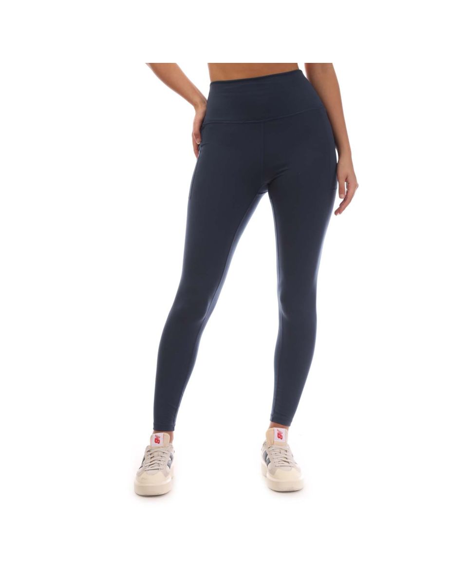 Women's New Balance Harmony Pocket High Rise 27" Leggings in Blue