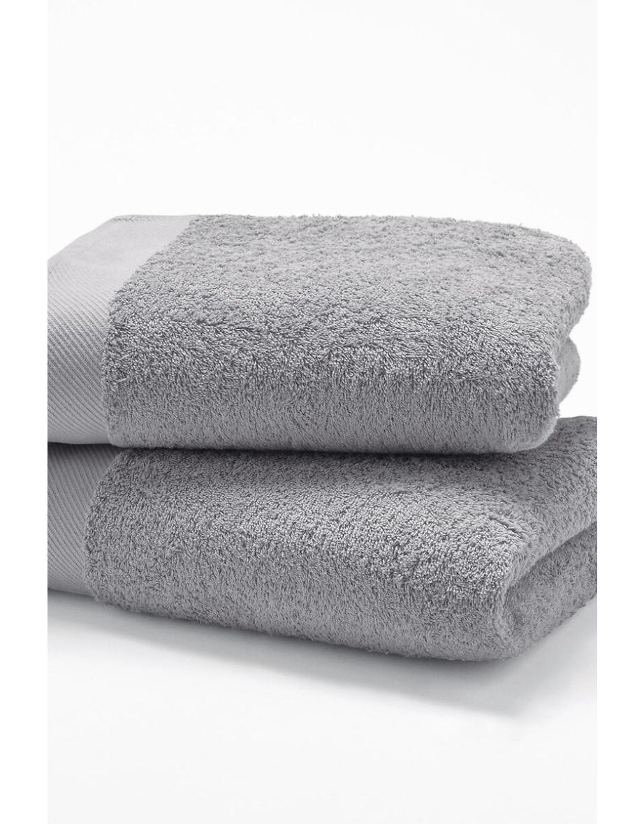 Set of 2 Scenario 100% Cotton Terry Towels