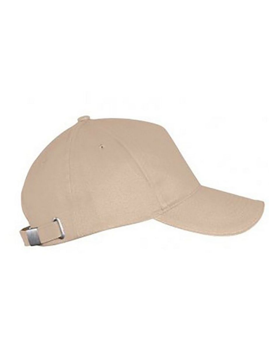 SOLS Unisex Long Beach Cap - Beige