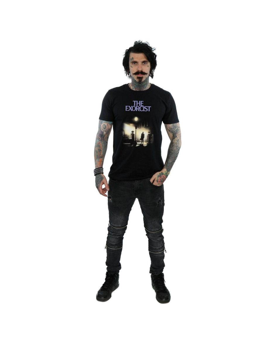 The Exorcist Mens Classic Poster T-Shirt - Black - 3