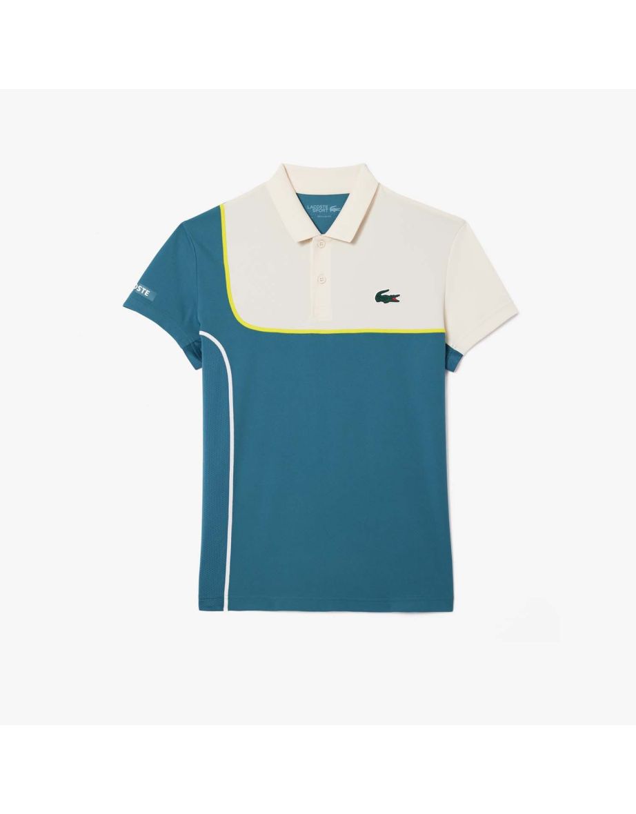 Men's Lacoste Sport Tennis x Daniil Medvedev Regular-Fit Polo Shirt in Green