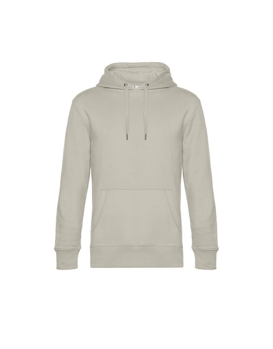 B&C Mens King Hoodie - Grey Fog