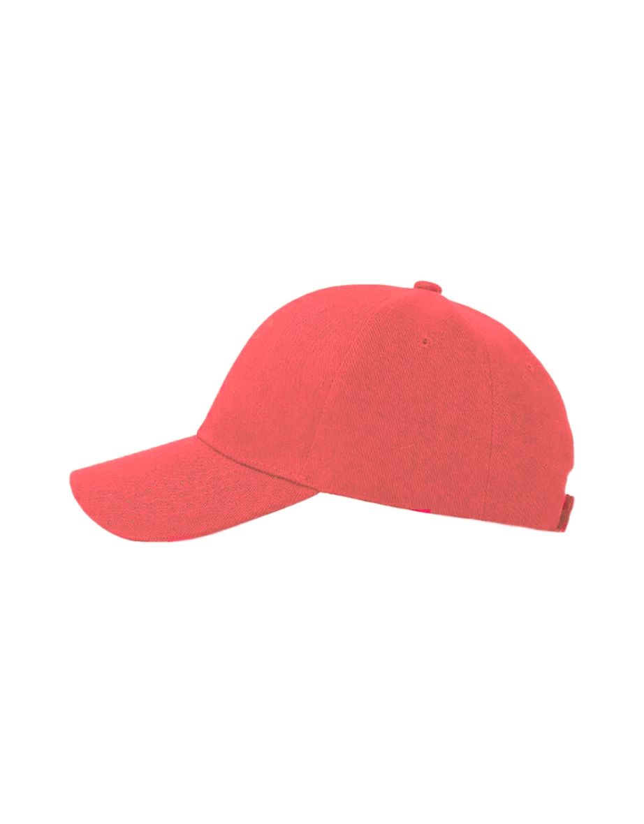 Result Unisex Plain Baseball Cap (Pack of 2) - Red - 1