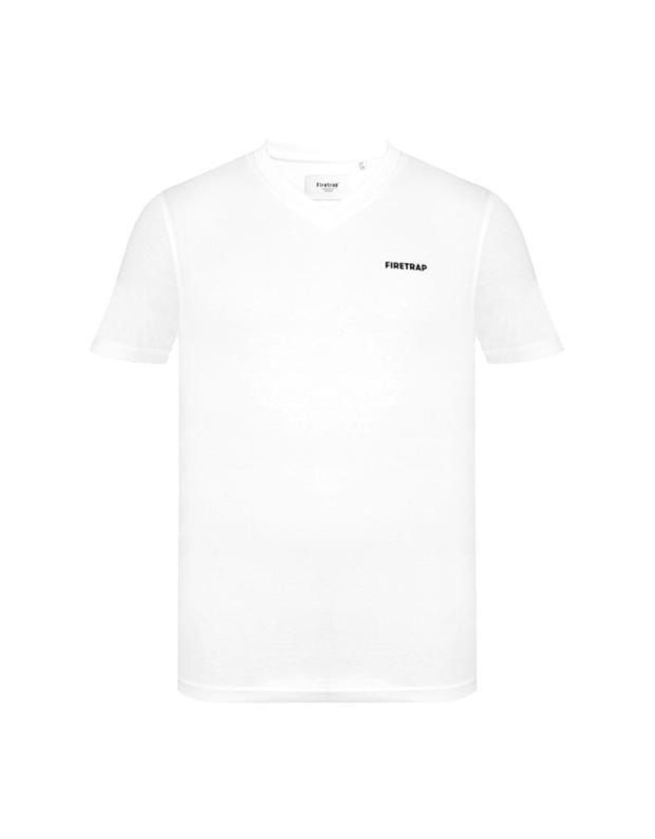 Men's Firetrap Path T-Shirt in White