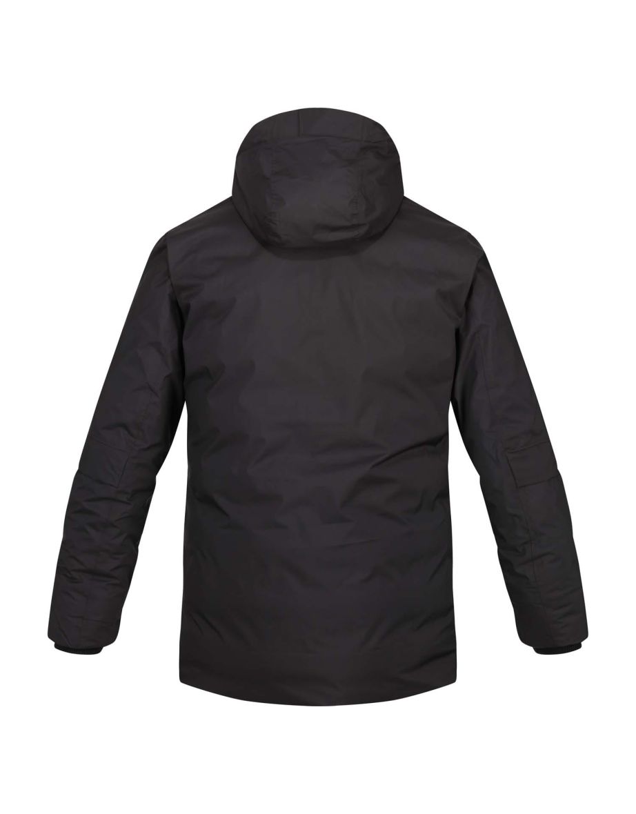 Men's Regatta Yewbank II Parka Jacket in Black - 3