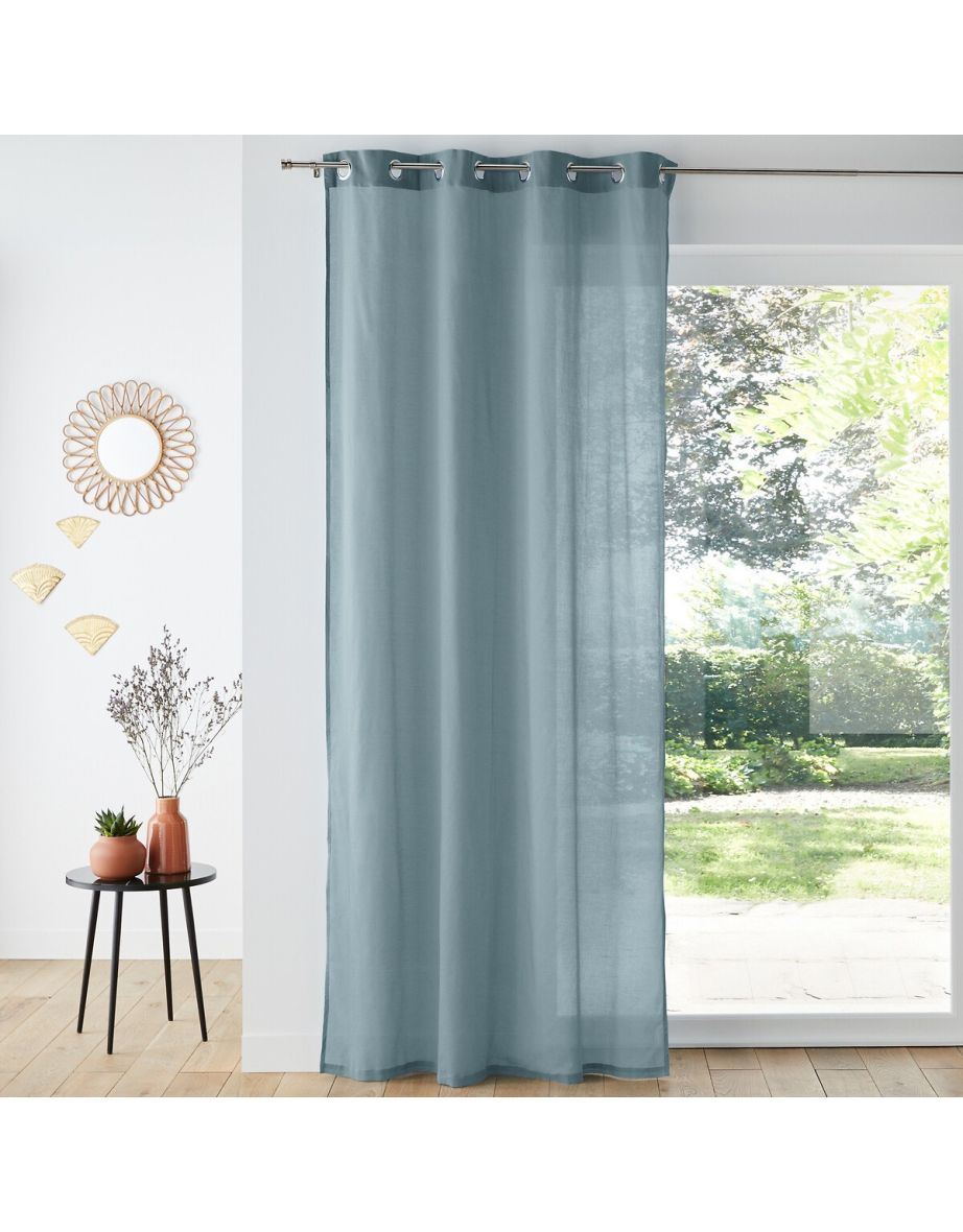 Scenario Cotton Voile Panel with Eyelets