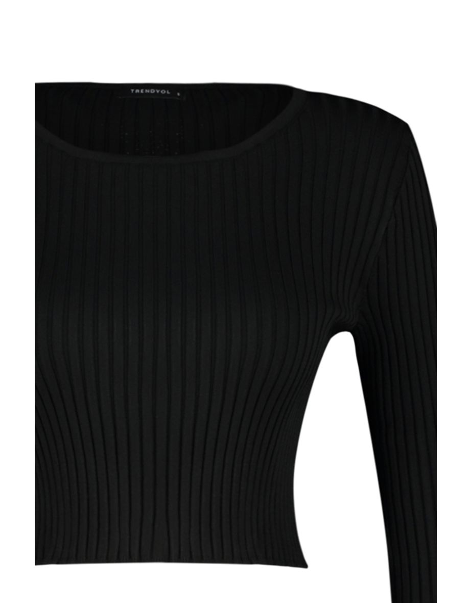 Sweater - Black - Slim fit - 7