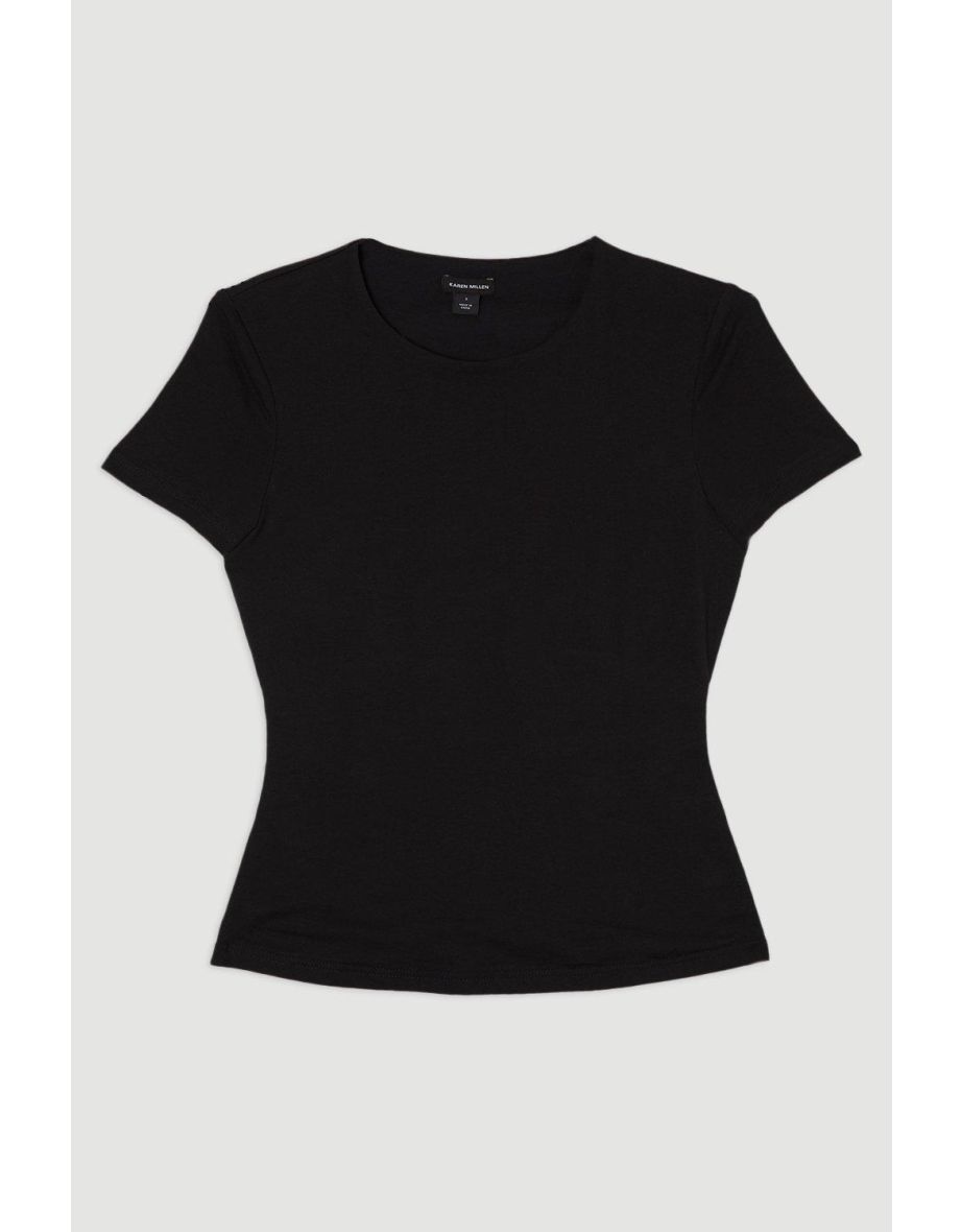 Stretch Cotton T-Shirt - 3