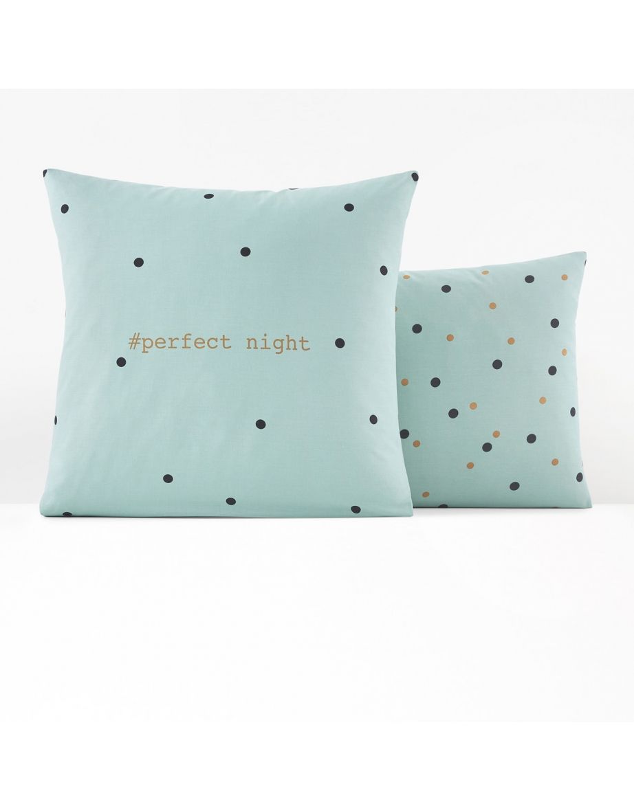 Perfect Night Pillowcase in Polka Dot Print Cotton