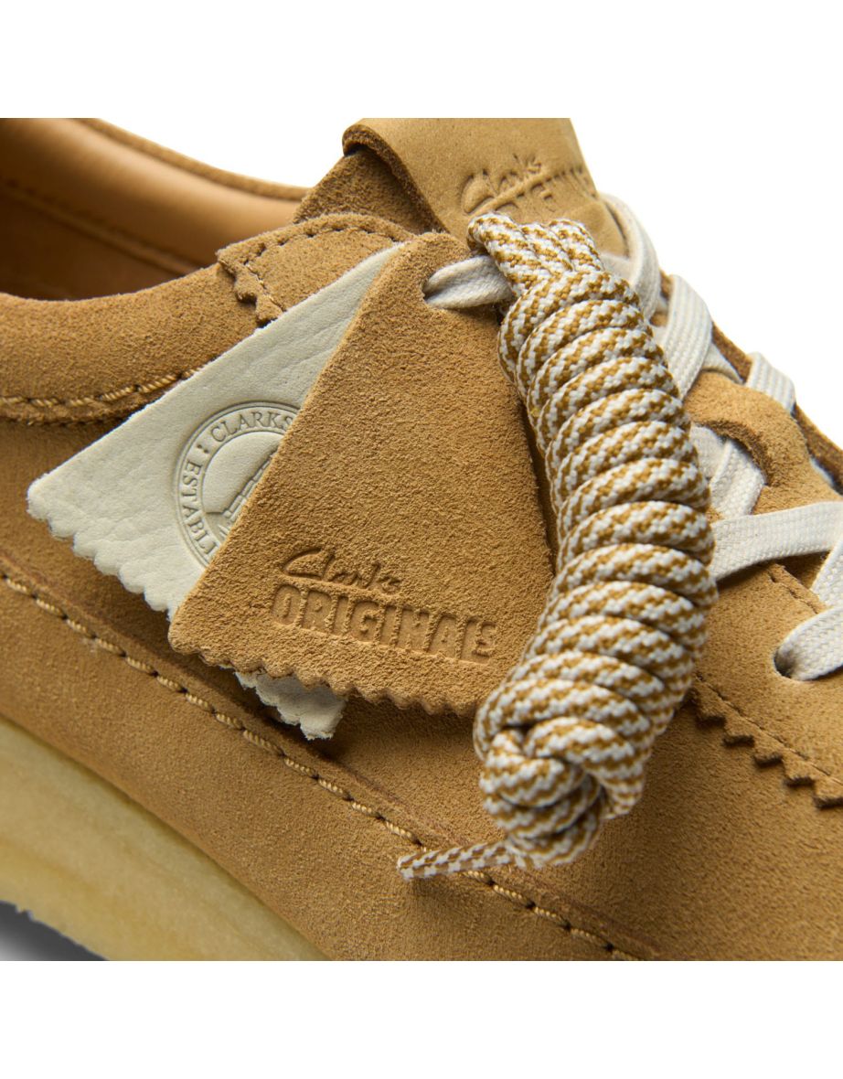 Men's Clarks Wallabe Tor Shoes in Brown - 7