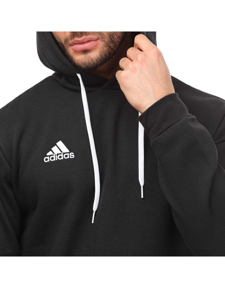 Men's adidas Entrada 22 Hoody in Black - 3