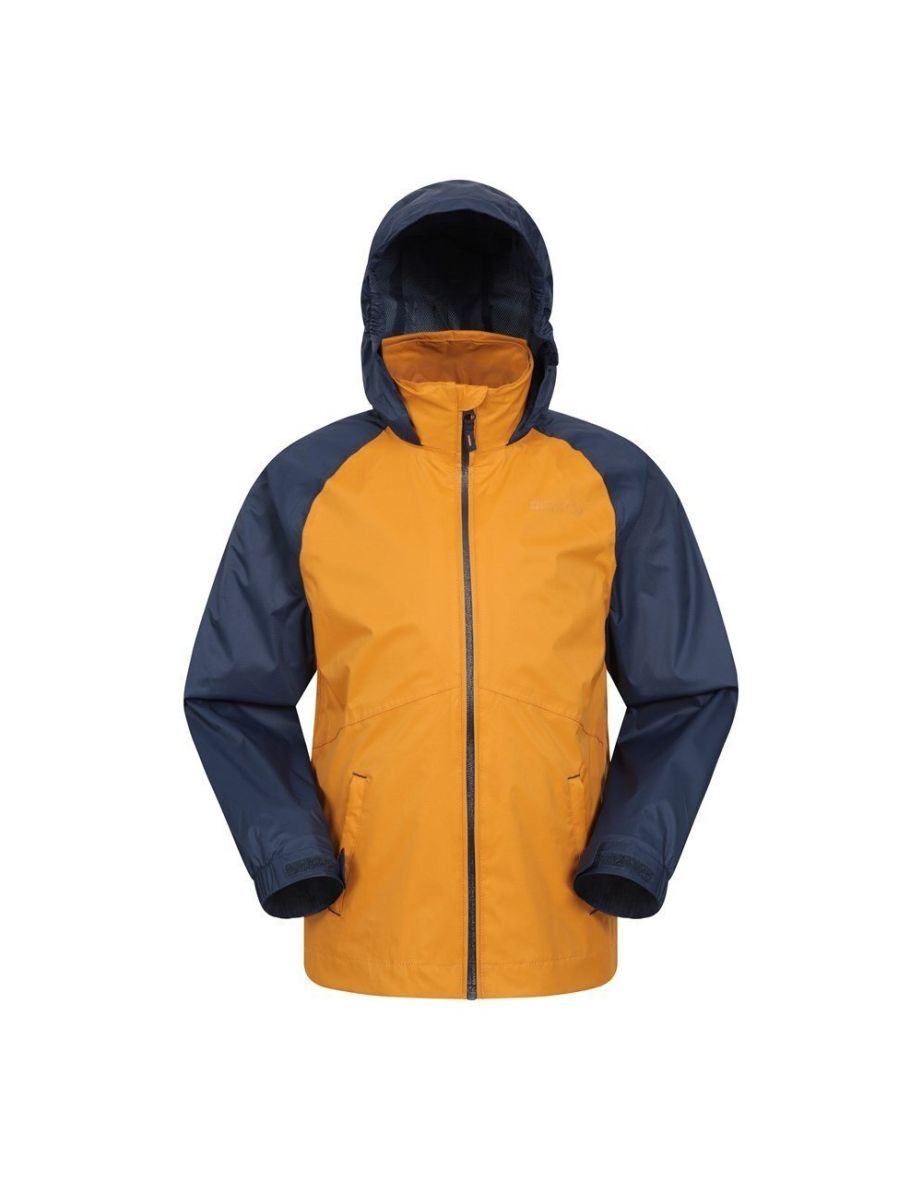 Mountain Warehouse Childrens/Kids Torrent II Waterproof Jacket - Yellow