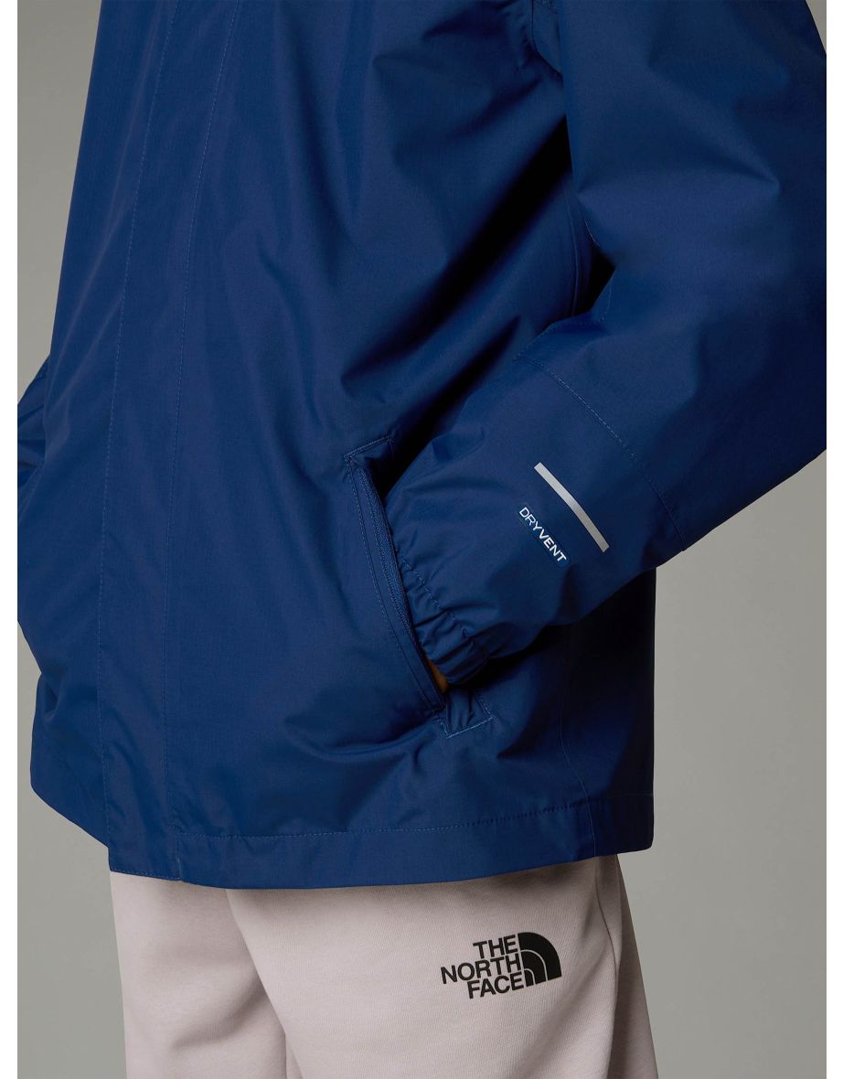 Boys Antora Rain Jacket in Blue - 3