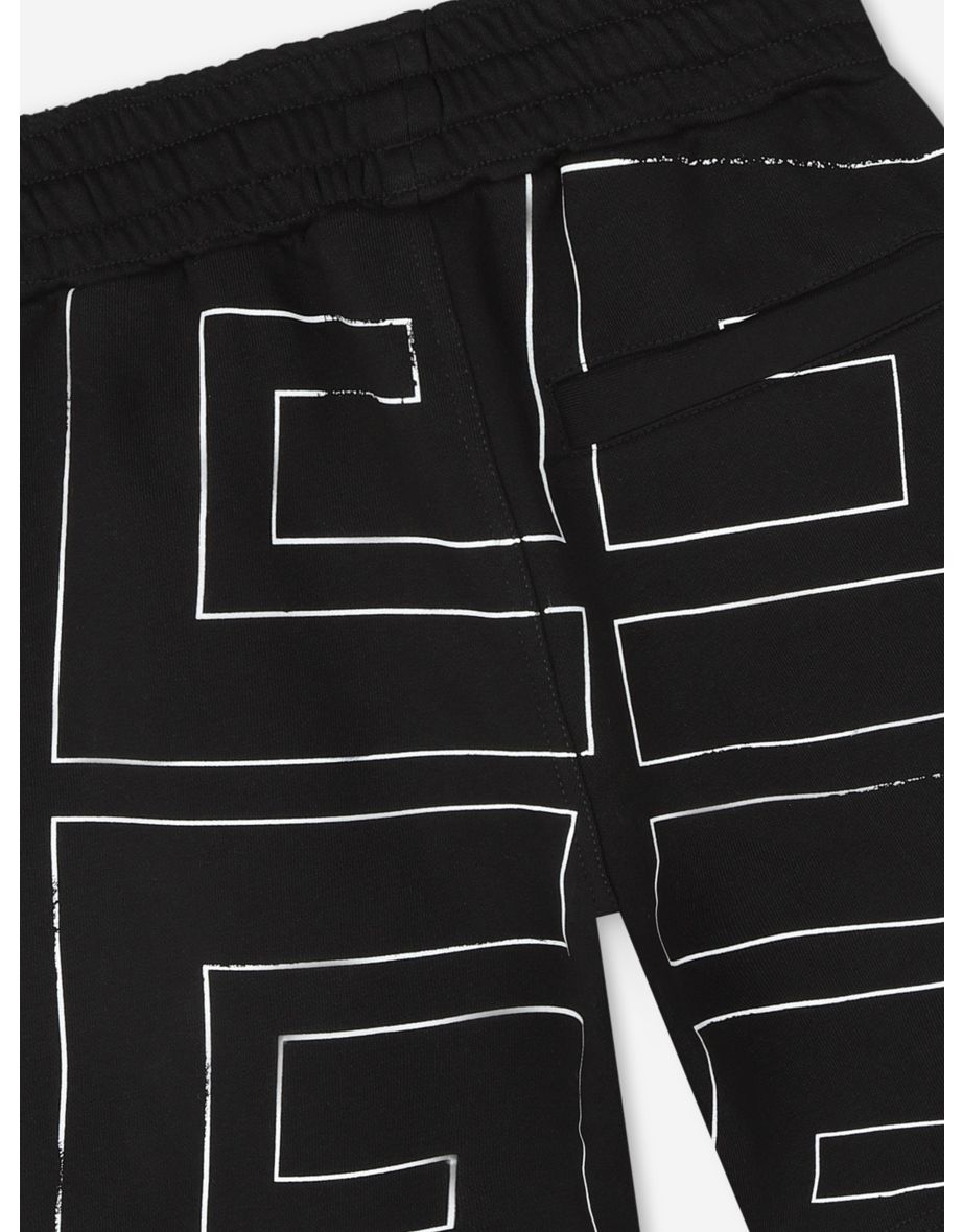 Givenchy Boys Logo Shorts in Black - 3