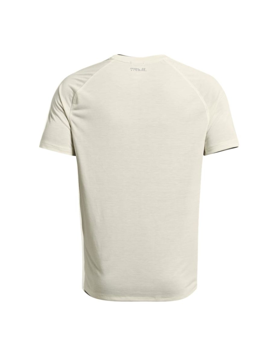 Men's Under Armour Trail Run Shortsles T-Shirt in Brown - 1