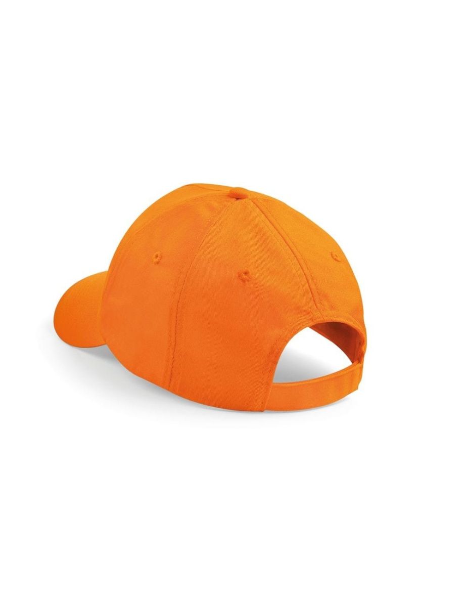 Beechfield Unisex Plain Original 5 Panel Baseball Cap - Orange - 1