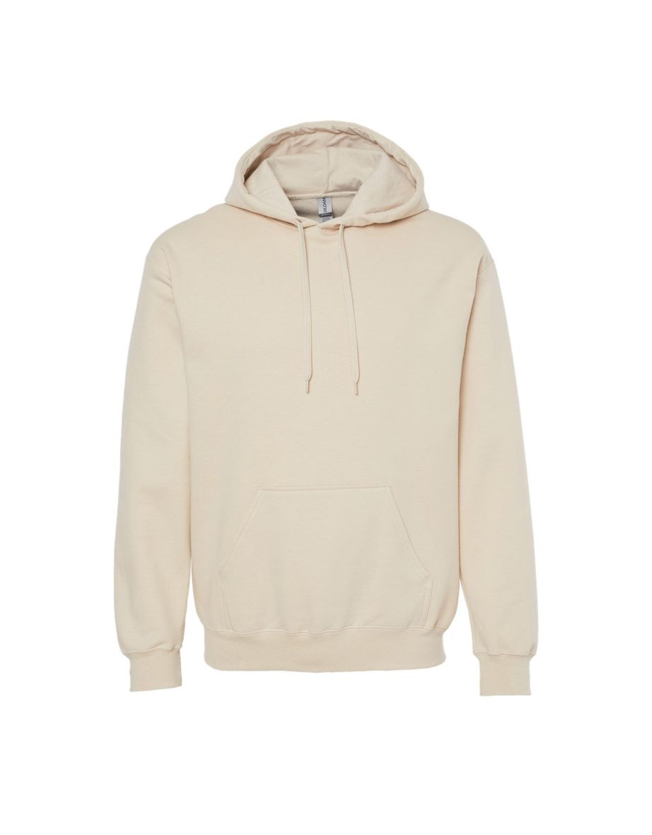 Gildan Unisex Adult Softstyle Fleece Midweight Hoodie - Sand