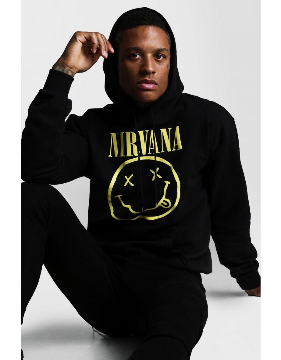 Nirvana License Hoodie - black