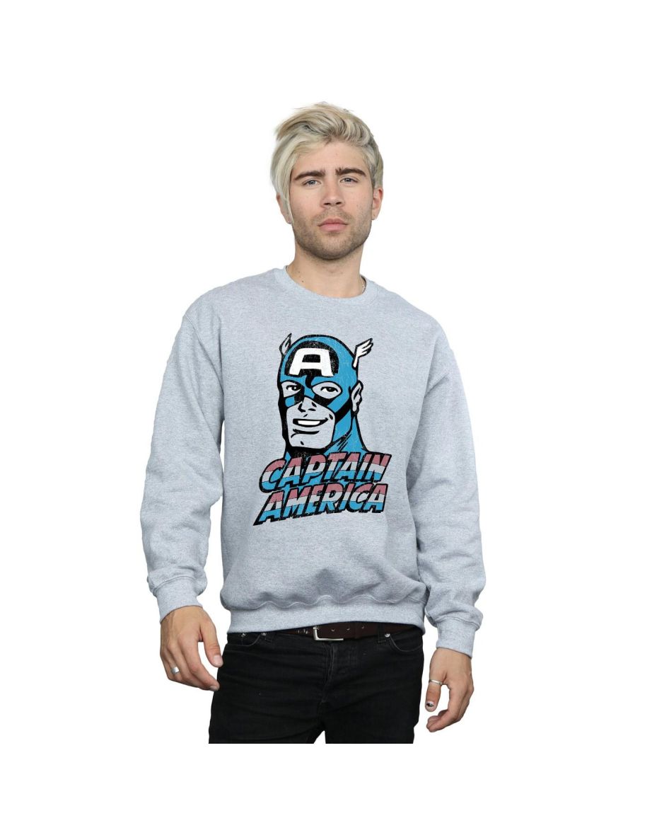 Mens hot sale distressed sweatshirt