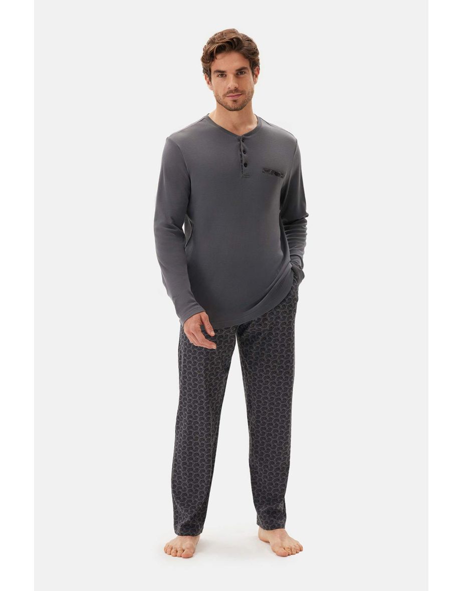 Men Trousers PJ's Regular Fit Long Leg