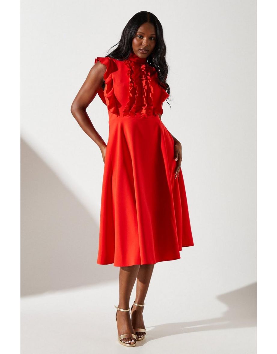 Ruffle Top Dress