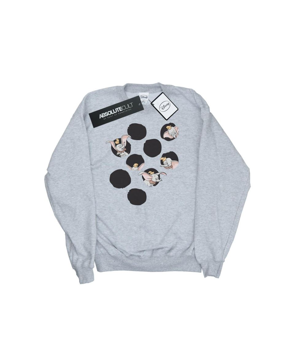 Disney Boys Dumbo Peekaboo Sweatshirt - Sports Grey