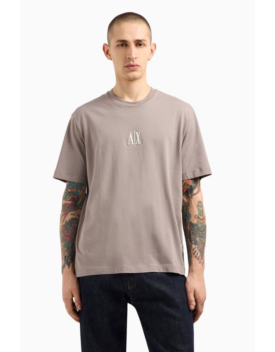 Ax T-Shirt Regular Plus Driftwood