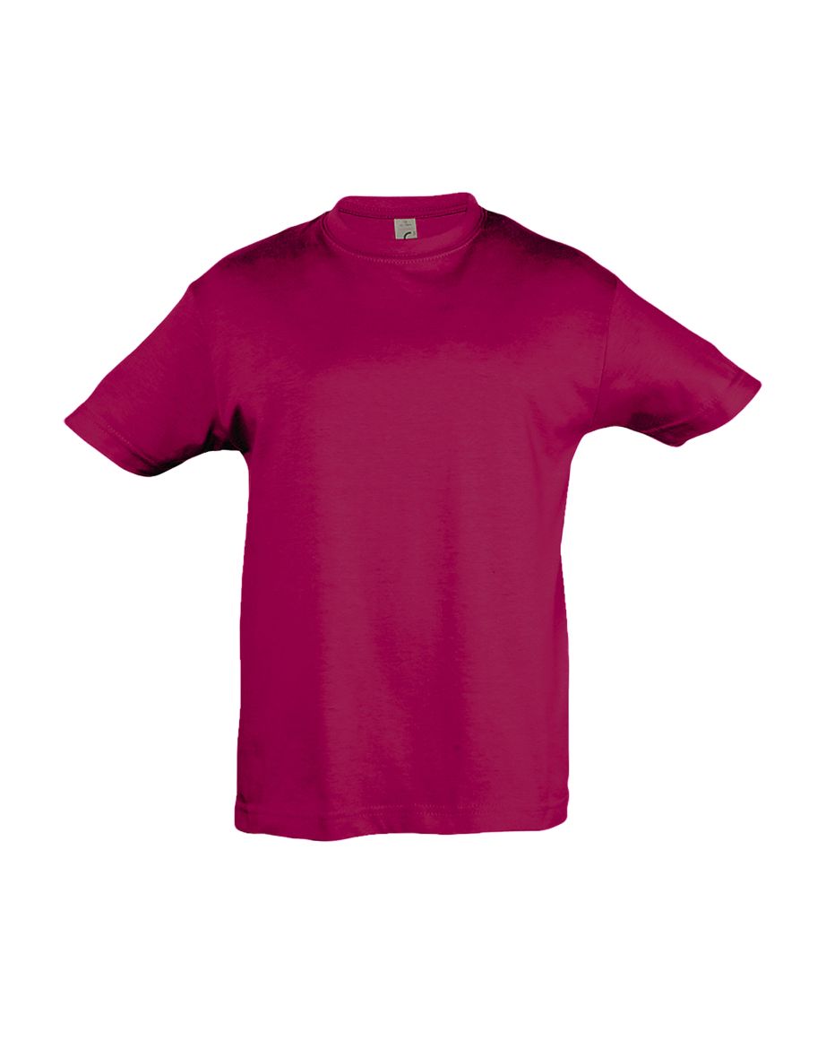 SOLS Kids Regent Short Sleeve T-Shirt - Fuchsia