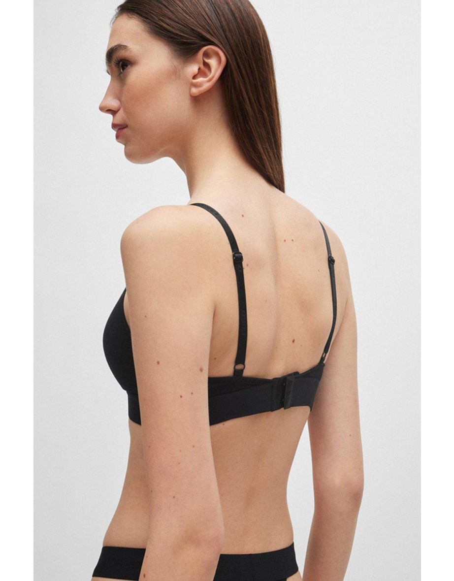 Hugo Triangle Bra Red Label Black - black - 3