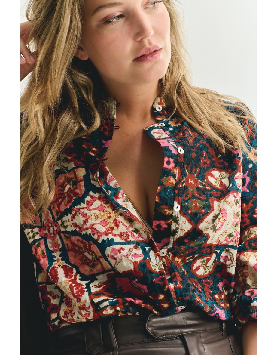 Amanda Printed Shirt - 4