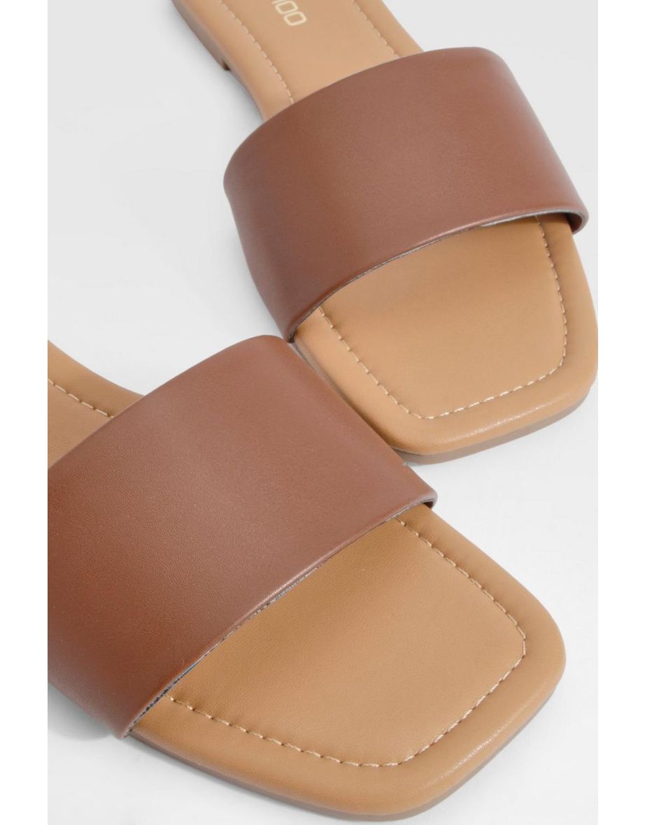 Minimal Mule Sandals - tan - 3