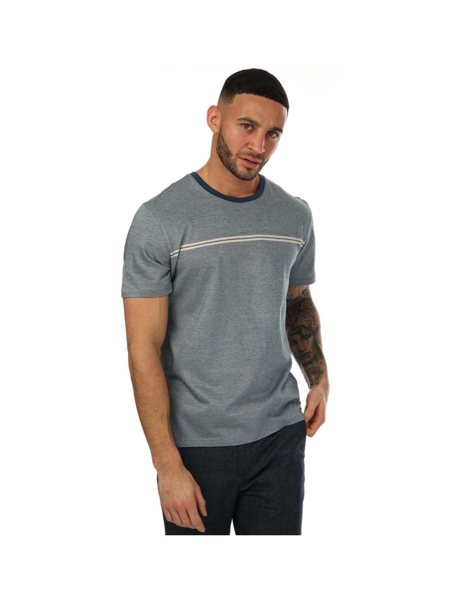 Men's Ted Baker Ushers T-Shirt in Blue