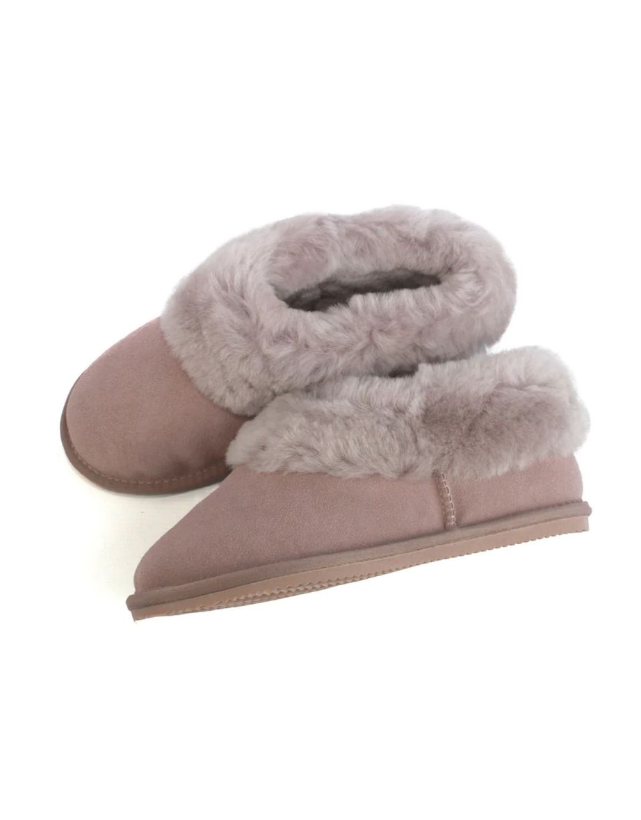 Eastern Counties Leather Womens/Ladies Elena Sheepskin Slipper Boots - Mushroom - 2