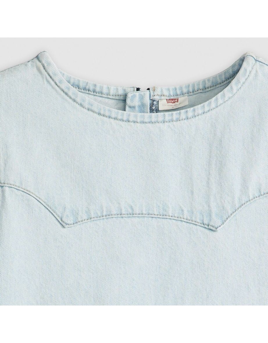Denim T-Shirt Dress - 6