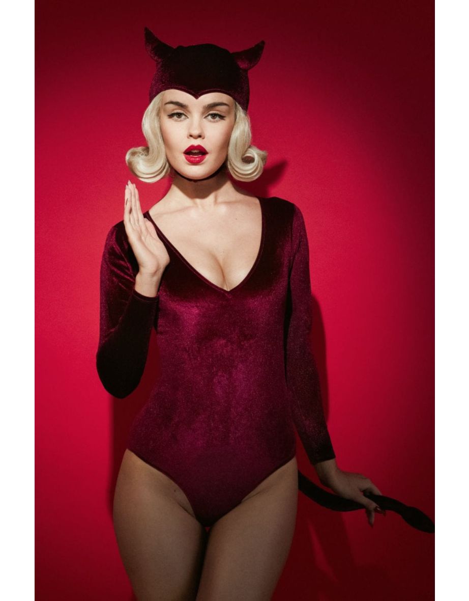 Bettie Page Devil Outfit - 2