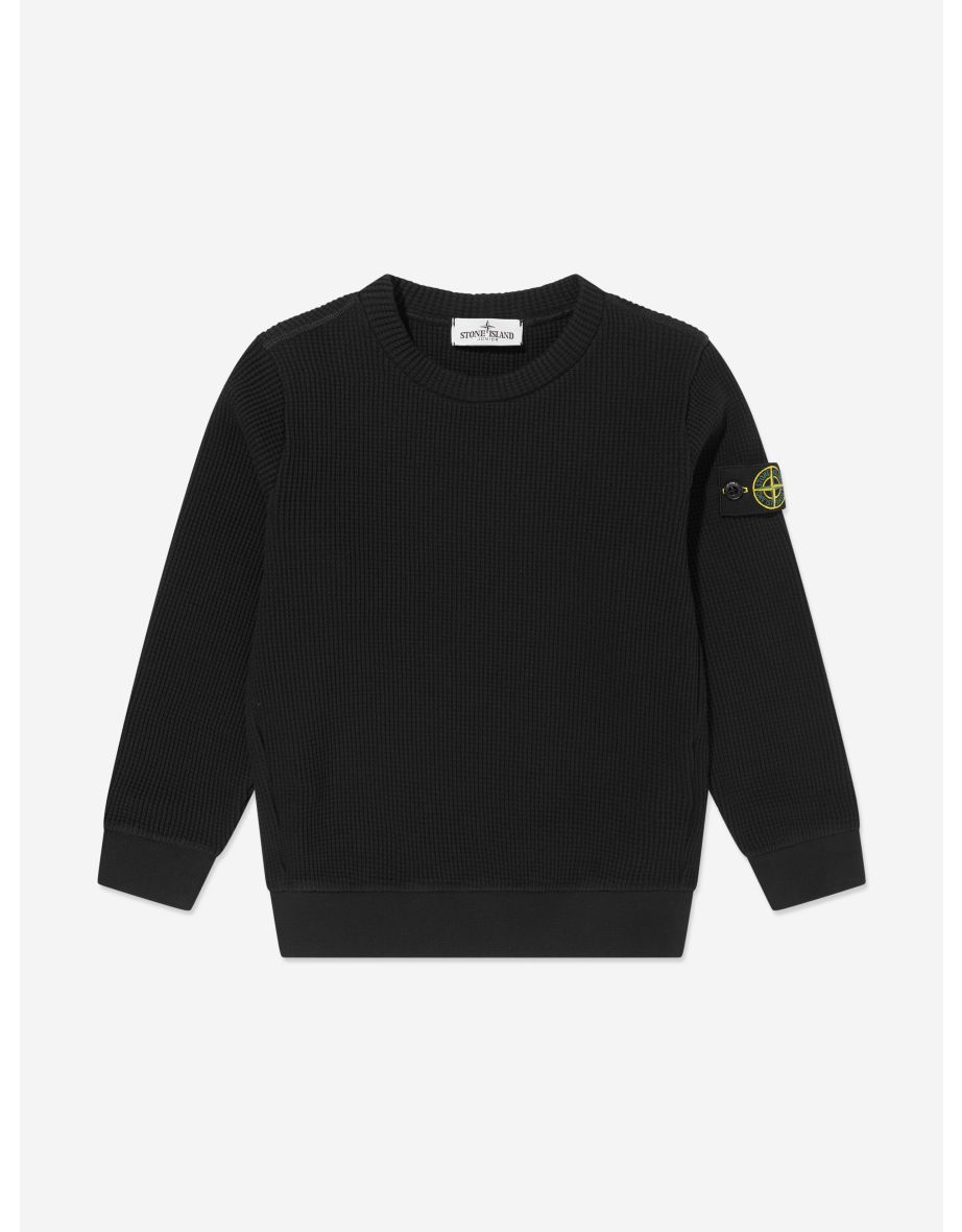 Boys Logo Sweatshirt in Black