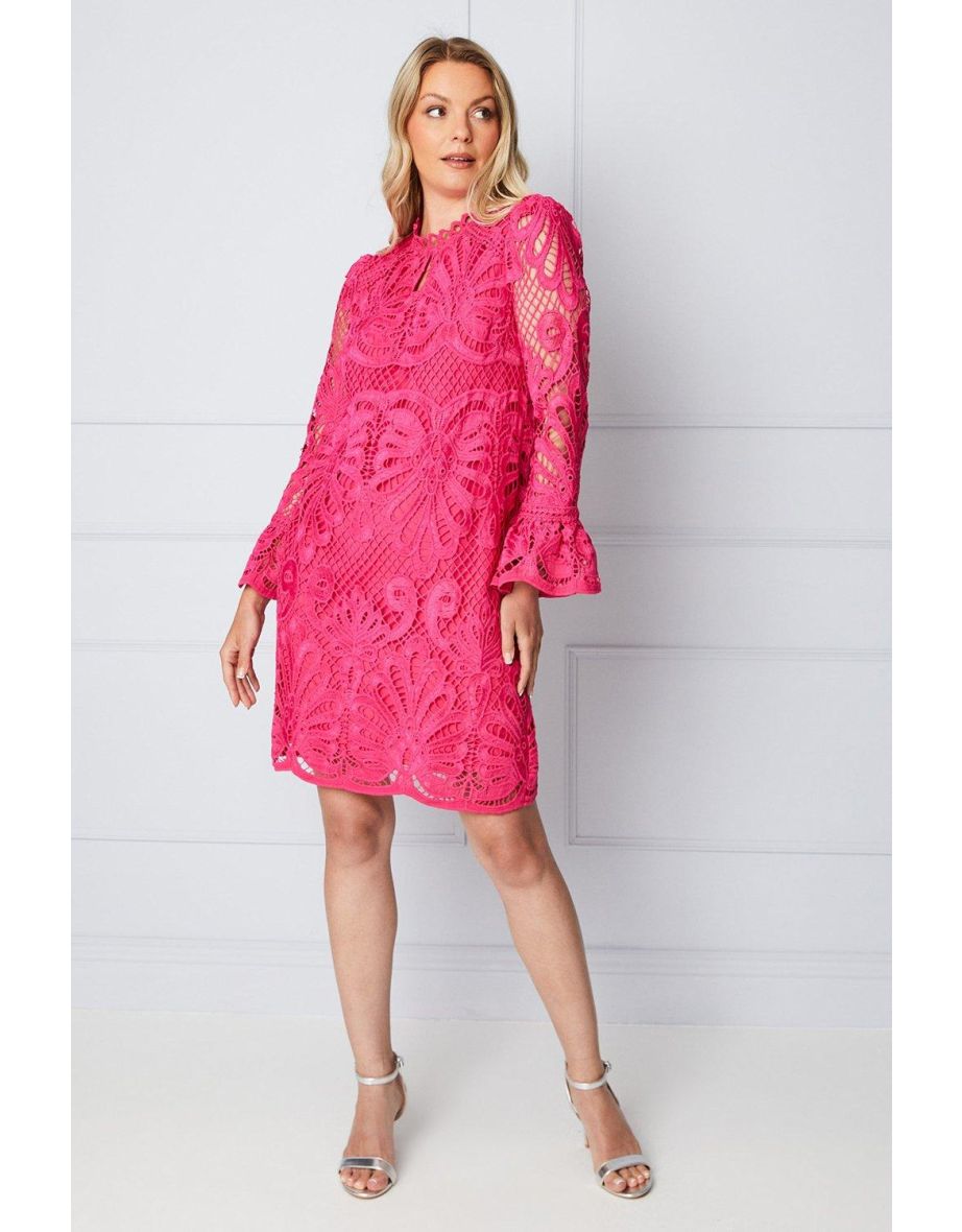 Mela london lace shift dress best sale