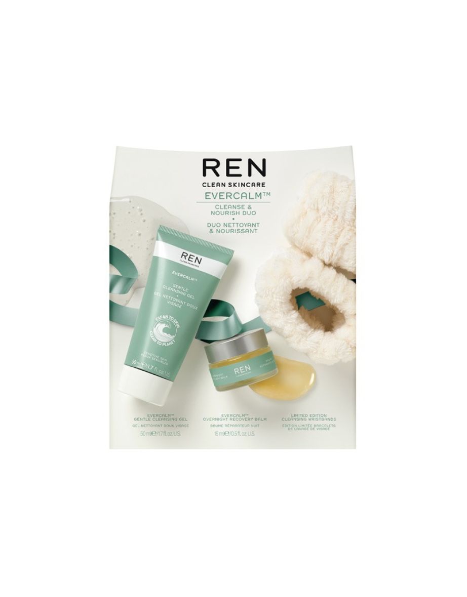 Ren Skincare Evercalm Cleanse & Nourish Duo