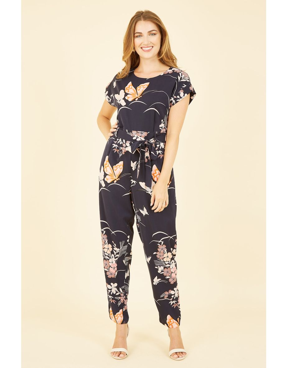 Butterfly 2024 print jumpsuit