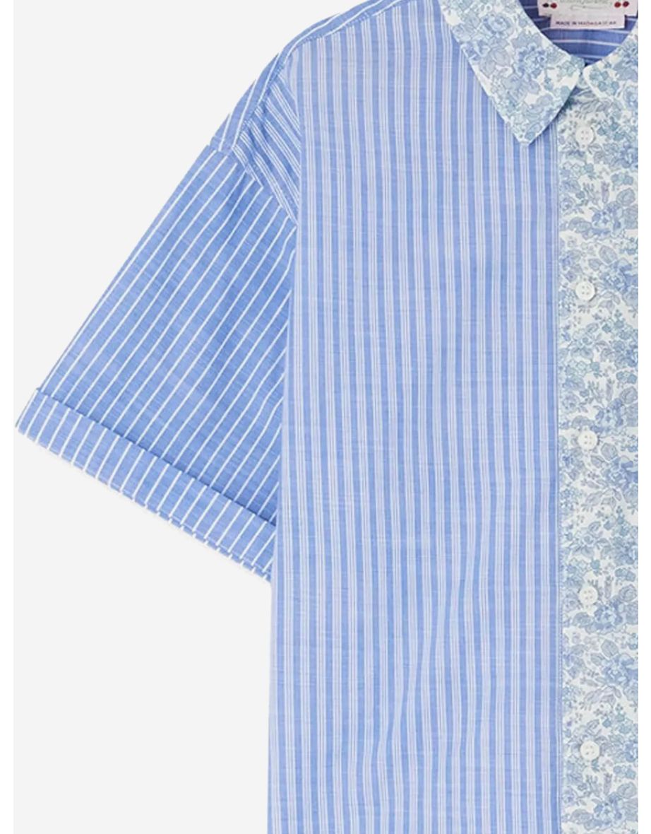 Girls Elyas Blouse in Blue - 4