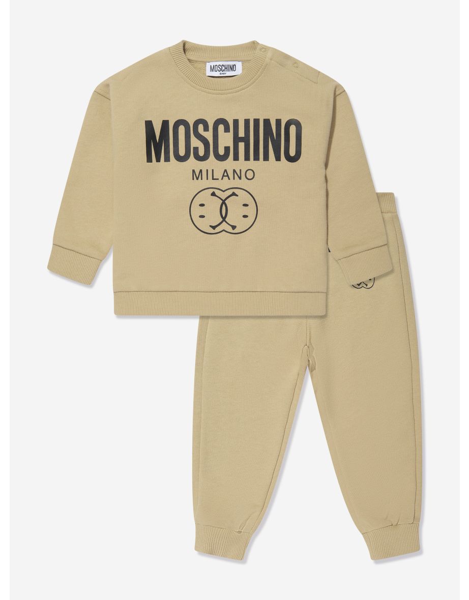 Moschino baby boy tracksuit best sale