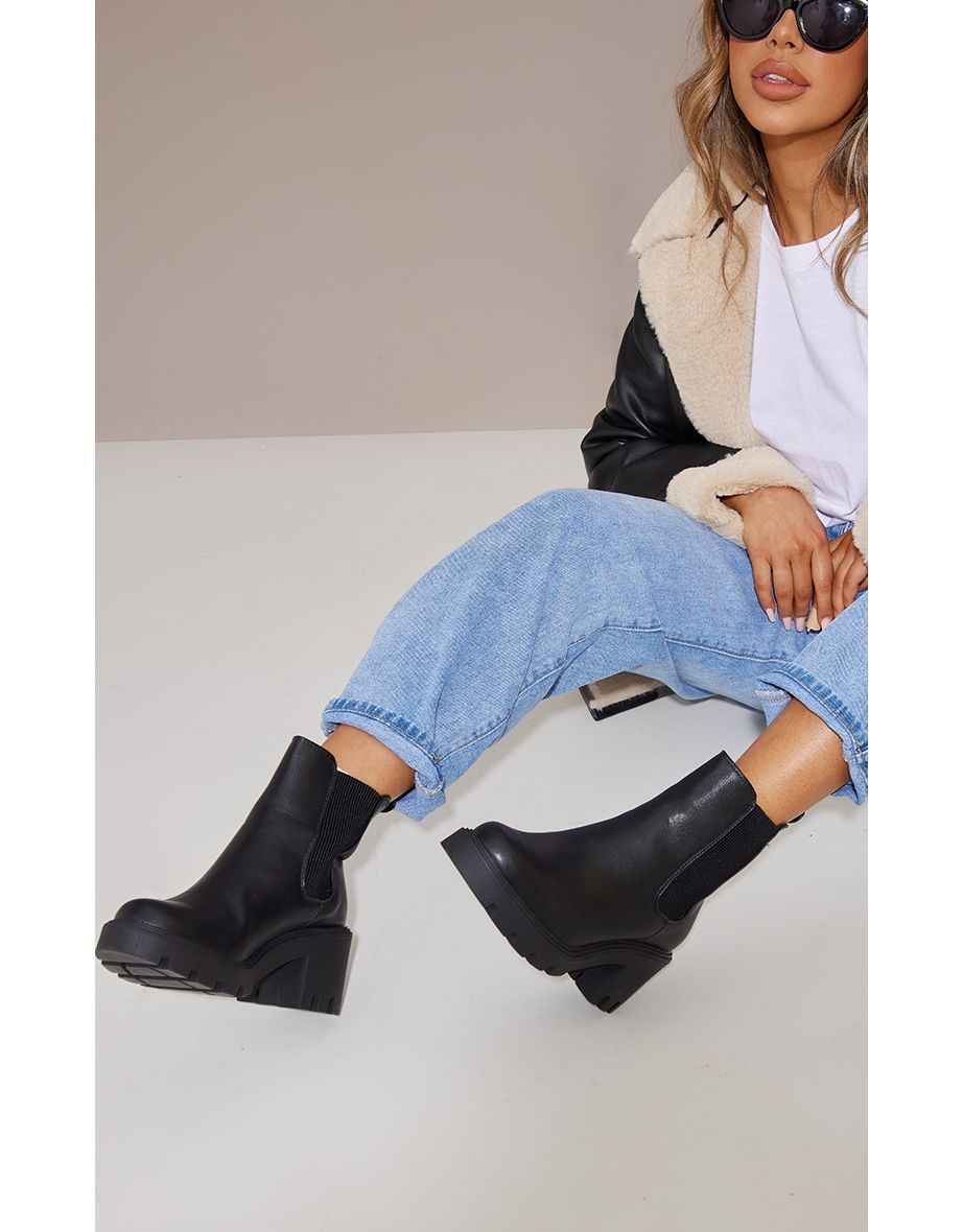 Comfy wide fit deals ankle boots