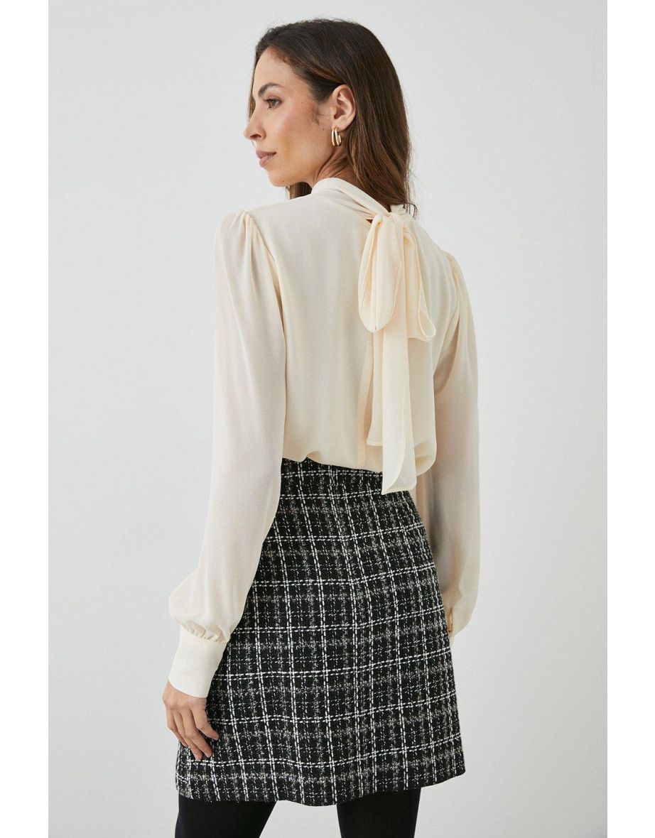 Boucle Skirt - black - 3