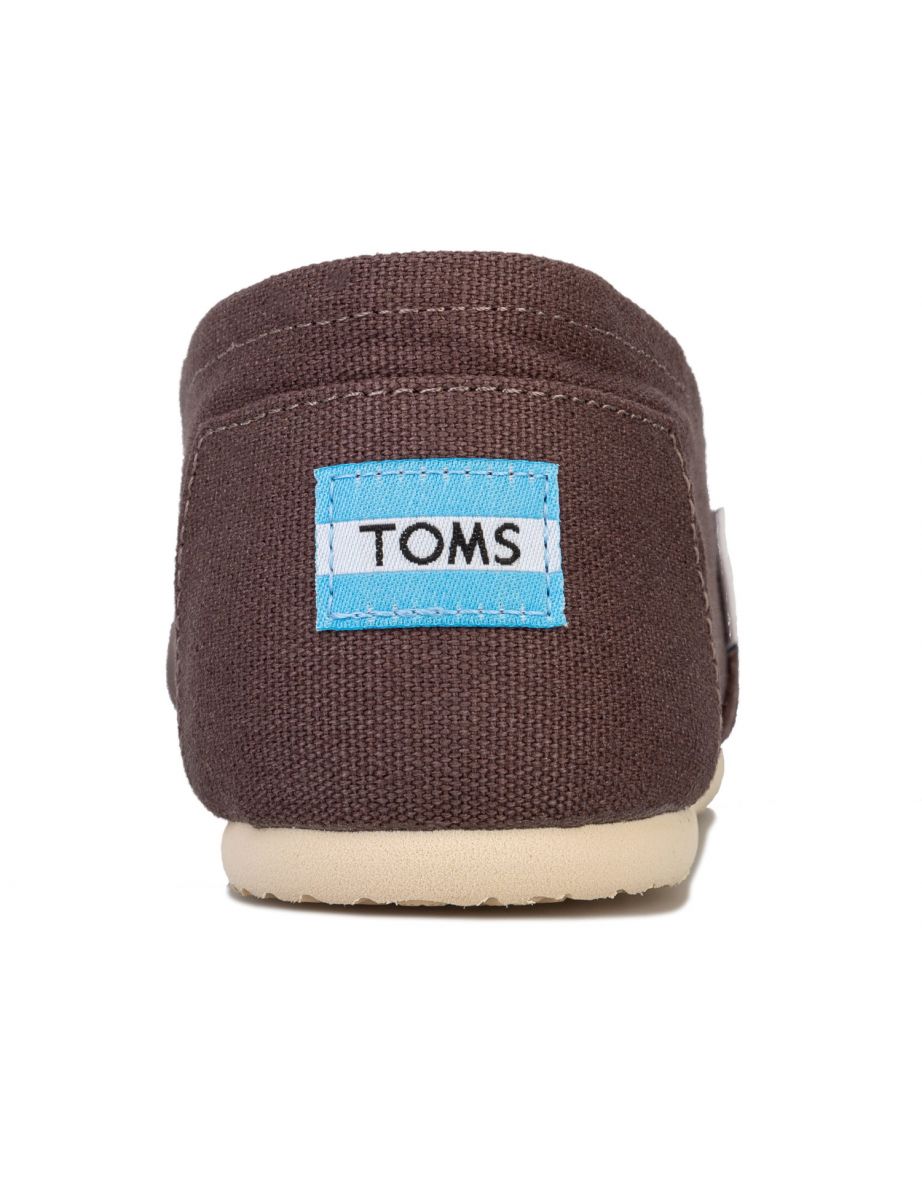 Women's Toms Classics Canvas Pumps in Grey - 5