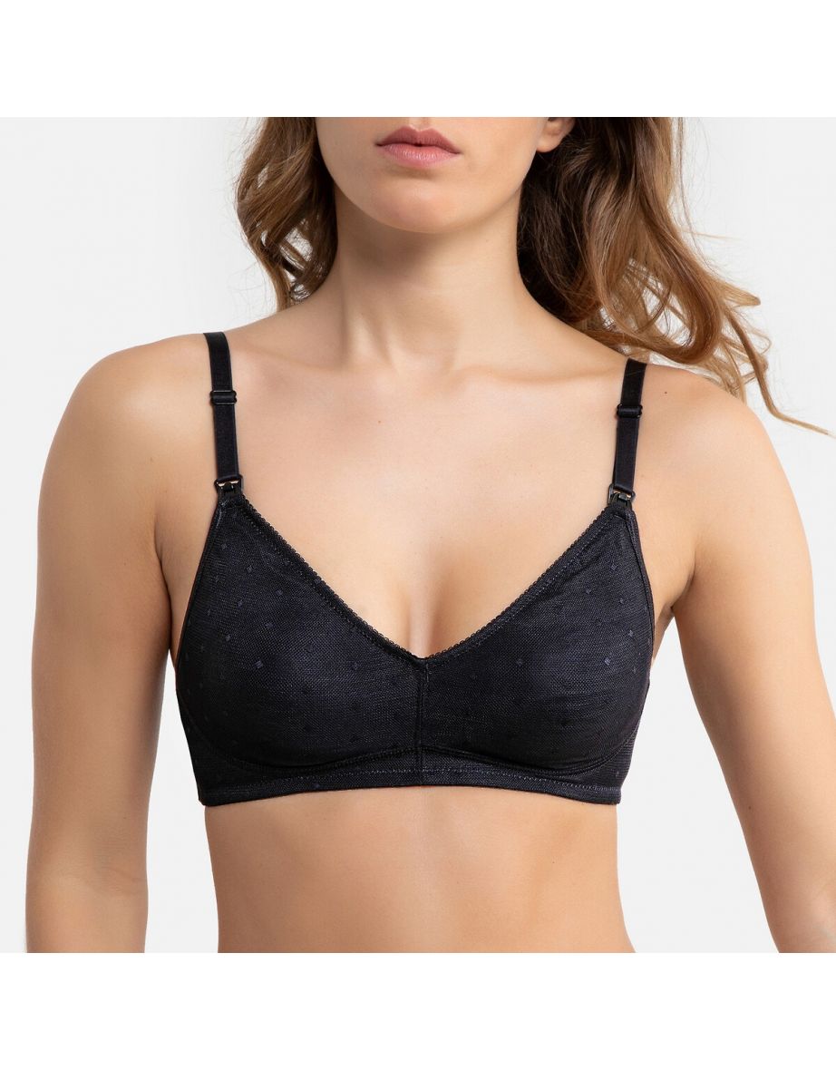 Tulle Non-Underwired Nursing Bra