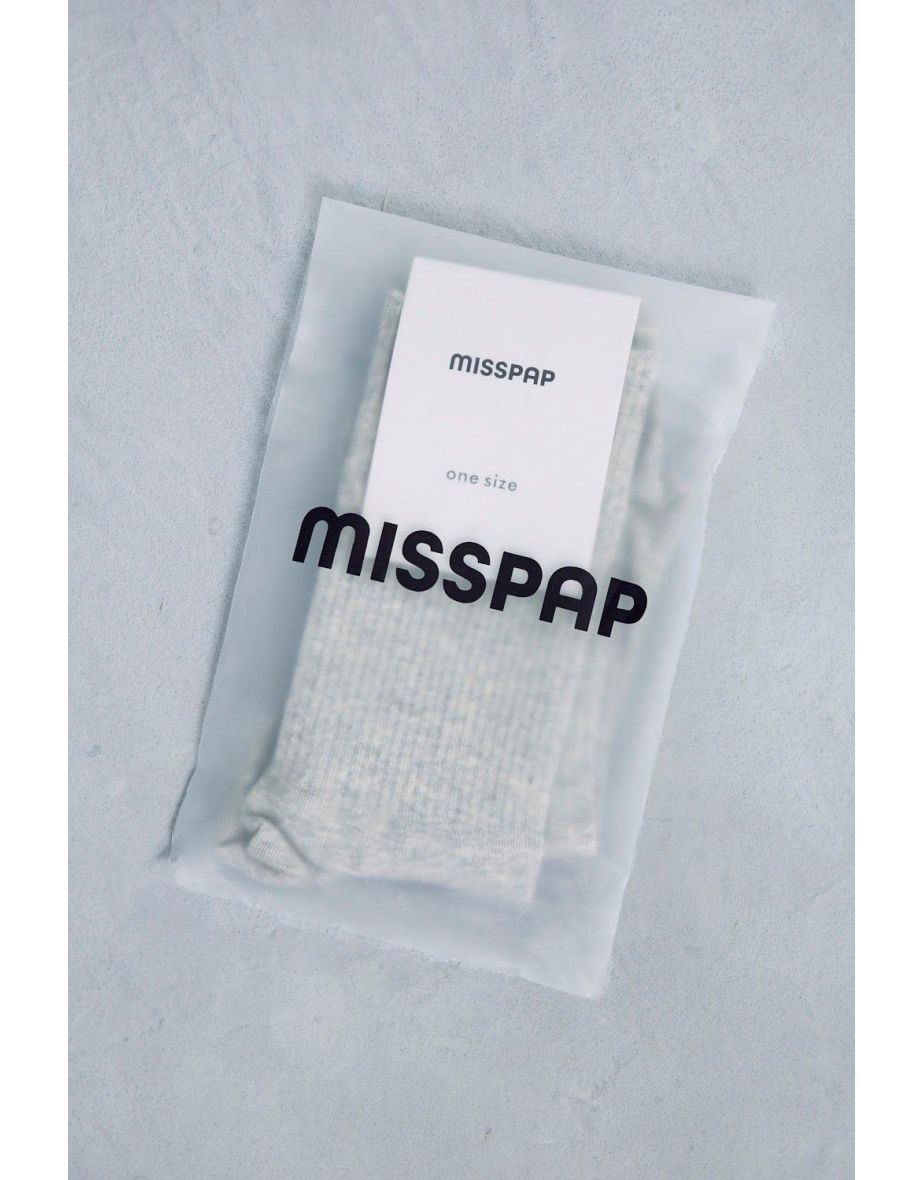 Misspap Ribbed Socks - 2