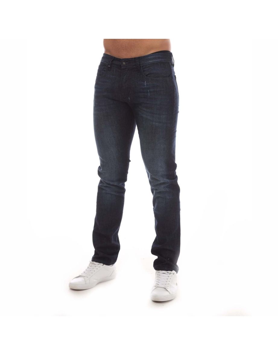 Men's Armani Exchange J13 Slim-Fit Jeans in Purple