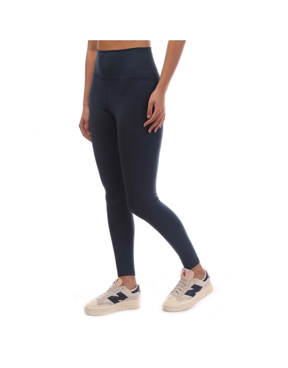 Women's New Balance Harmony Pocket High Rise 27" Leggings in Blue - 3